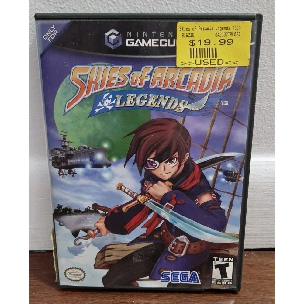 Skies of Arcadia Legends (Nintendo GameCube, 2003) No Manual